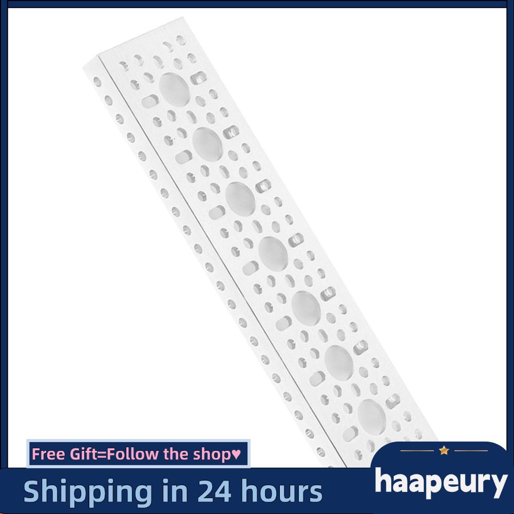 Haape Robotics Hợp kim nhôm U-Channel DIY 7 lỗ để hỗ trợ kết cấu Model 312100070192 Anodized được xử