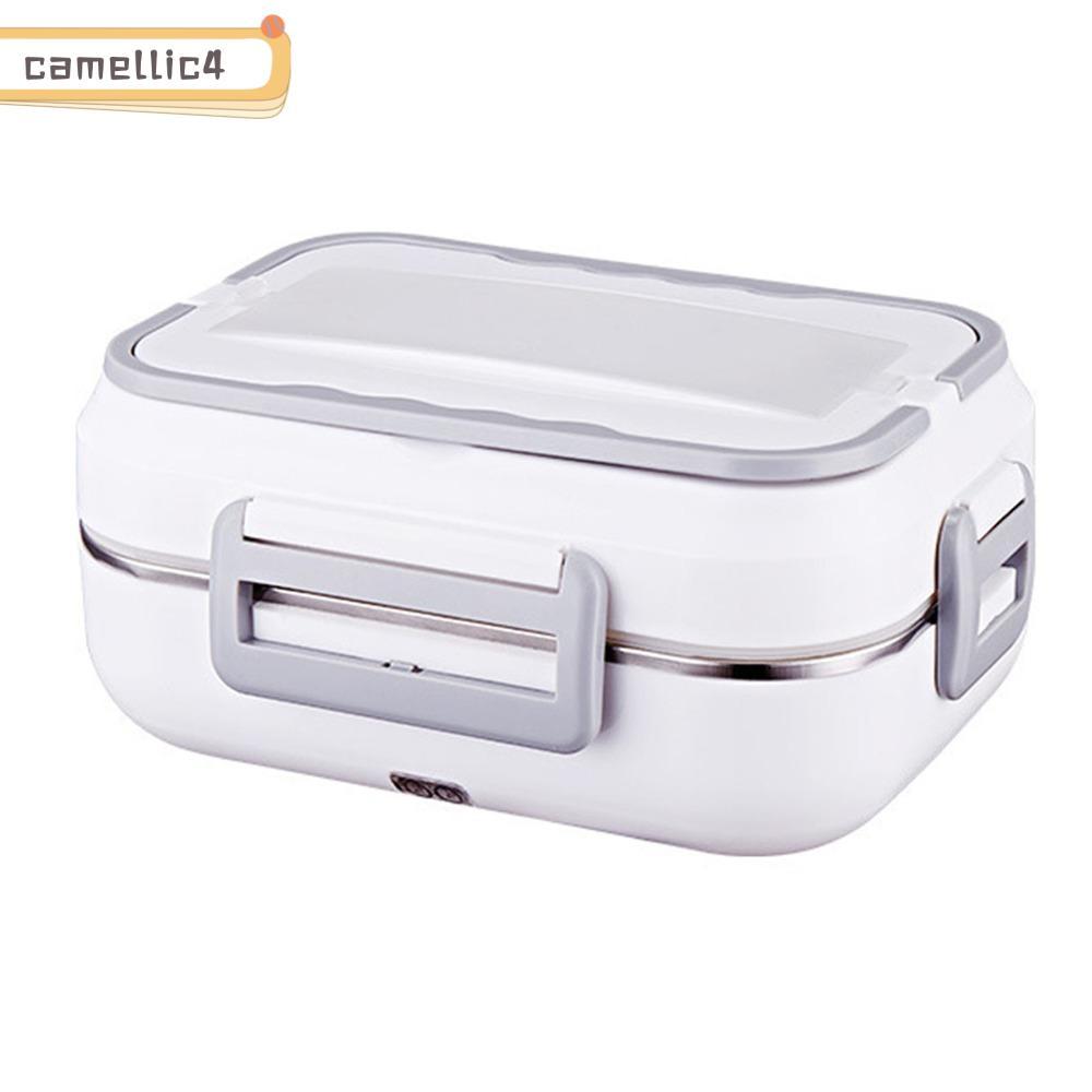 Máy hâm nóng thực phẩm di động ICAMELLI, Hộp cơm điện 1.5L 40W, Hộp Bento sưởi ấm 110V di động để cắ