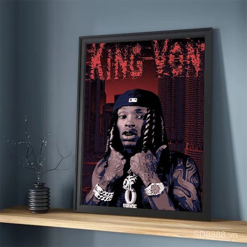K-King Grandson Von Rapper Poster Tranh nội thất Hình ảnh trang trí để trang trí phòng khách Trang t