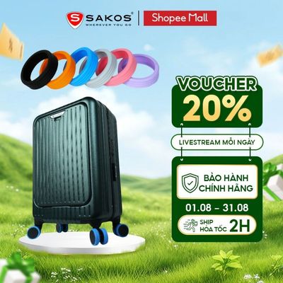 Bọc Bánh Xe Vali Silicon Giảm Tiếng Ồn STARGO MOLLIS Bộ 8 Cái Êm Bền