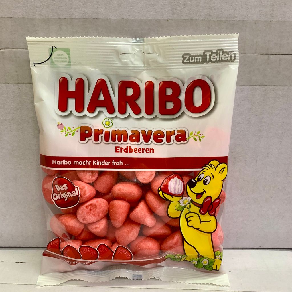 Đức Nhập Khẩu haribo haribo haribo Koli Happy Candy Gấu Vàng Gummy Sandwich Hương Cam Thảo Cola Chai