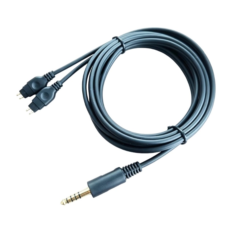 Cáp đen YXA HD600 580 565 HD58X dành cho dây tai nghe có chốt đôi có thể tháo rời