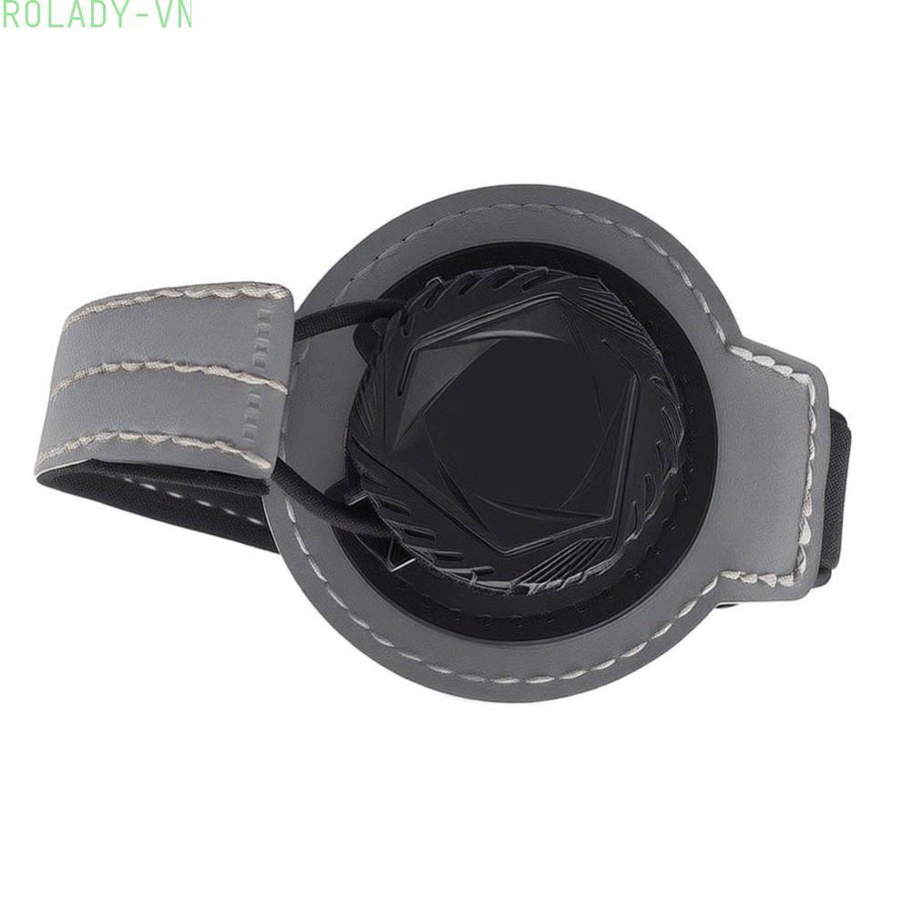 #ROYALLADY#Reflective Ankle Strap Stretch Elastic Cord Light-reflecting Leather Strip