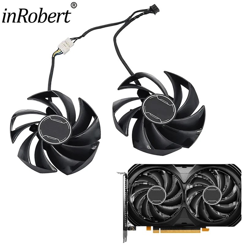 Thay thế quạt thẻ aVideo cho MSI RTX 4060 Ti VENTUS 2X Balck 95mm PLD10010S12HH RTX4060Ti Quạt làm m