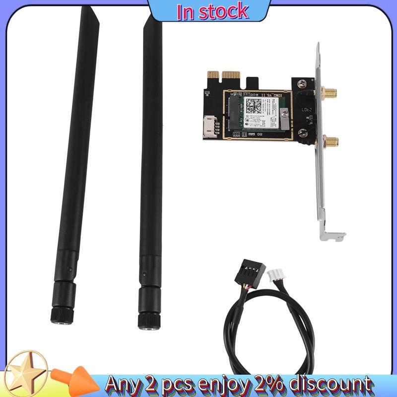 Còn hàng-AC7260 7260NGW Thẻ WiFi 2.4G / 5G 867Mbps 802.11AC Bộ chuyển đổi thẻ không dây Bluetooth Bộ