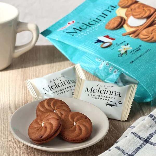 Hàng sẵn có Giao hàng nhanh Takana Takana Limited Hương vị kem vani Bánh quy Sandwich được đóng gói 