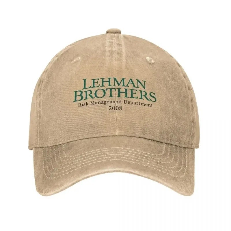 Retro Lehman 2008 Đau Khổ Rửa Xe Tải Mũ Unisex Thể Thao Ngoài Trời