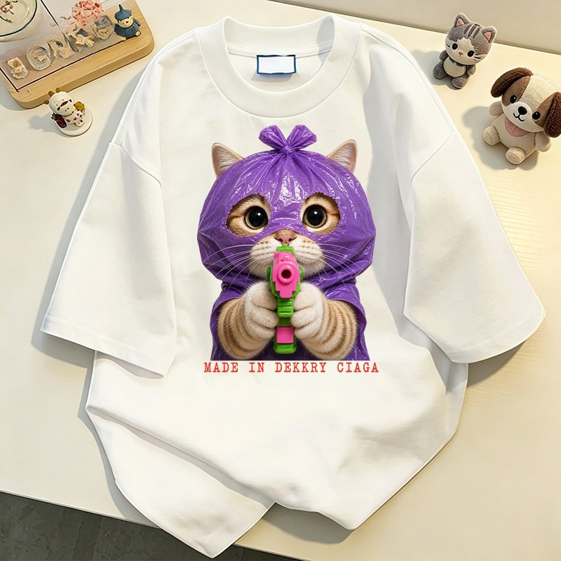 COD(Hồ Chí Minh)RTOML áo xinh uniqlo mall áo thun nữ ôm body áo thun trơn form boxy Súng nước mèo dễ