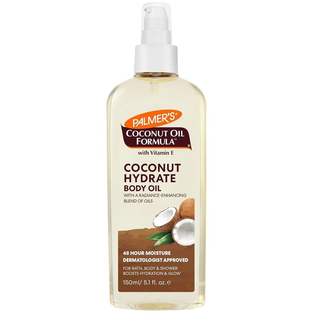 PalmersCoconutOilFormulaBodyOil, BodyMoistizerwithGreenCoffeeExtract, BathOil, 5.1Ounces (SprayCap) 