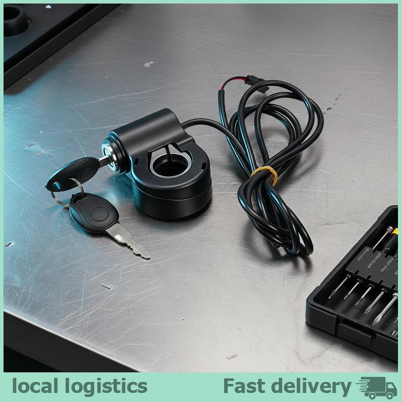 H & Z 12V-72V Ebike Lo Key Switch 2 Dây Với 2 Phím Thay Thế Cho Ridstar Q20 Xe Đạp Điện Đẹp