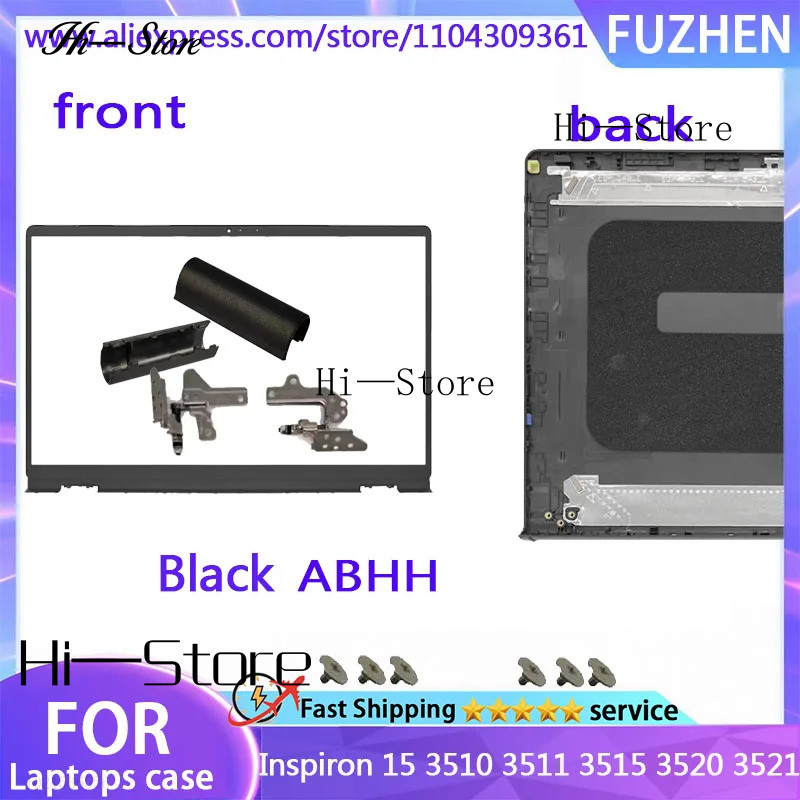 Mới Dành Cho Inspiron 15 3510 3511 3515 3520 3521 3525 Vỏ Laptop LCD Top Cover / Ốp điện thoại / Viề