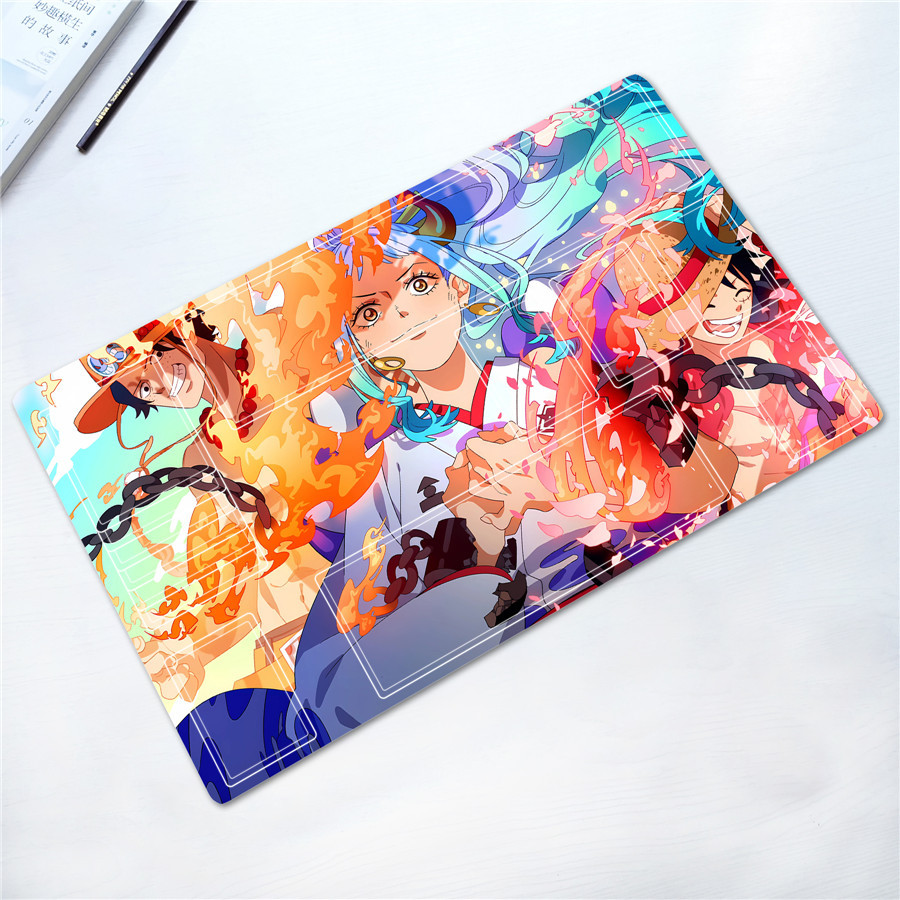 OPCG Card Mat diy Pirate Yamato Card Mat Kozuki Oden One Piece Single Battle Table Mat Tùy chỉnh