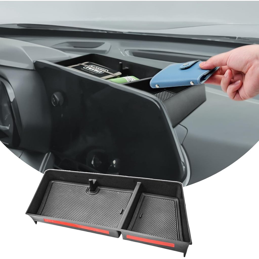 Khay lưu trữ HGWEI Dash Tương thích với Chevy Trax 2024 2025 2026 Phụ kiện nội thất Bảng điều khiển 