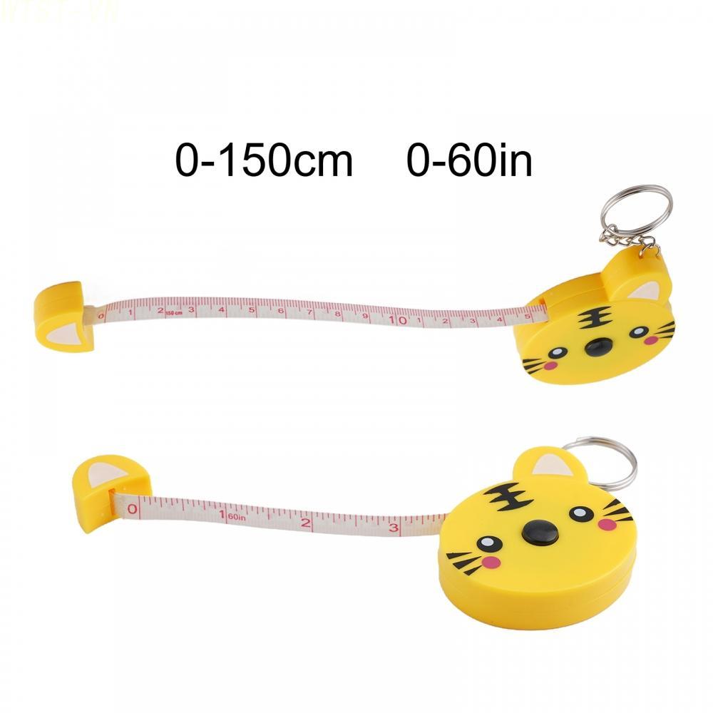 Cartoon Tape Measure Mini Accurate Measurement Automatic Retraction Compact