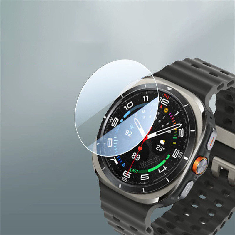 2 Cái Cho Samsung Galaxy Watch Ultra2 Kính Mềm Bảo Vệ Màn Hình Chống Trầy Xước Phim Đồng Hồ Full Màn
