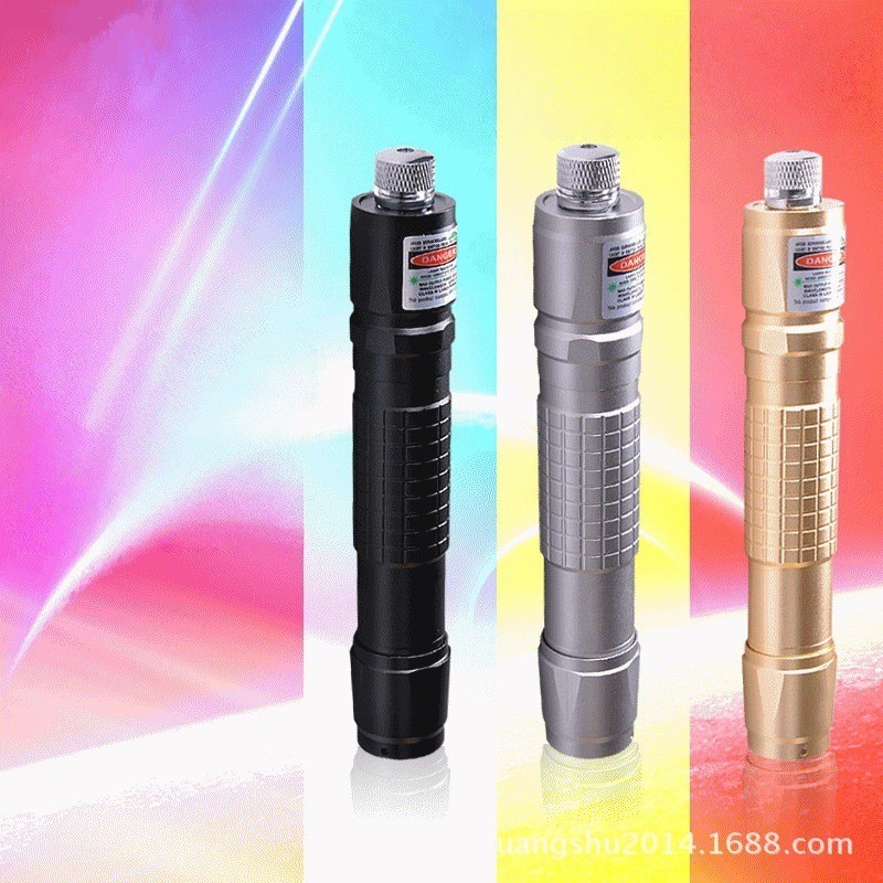 018 Single Point Gypsophila Green Laser Pointing Star Pen Hỗ trợ định vị Laser