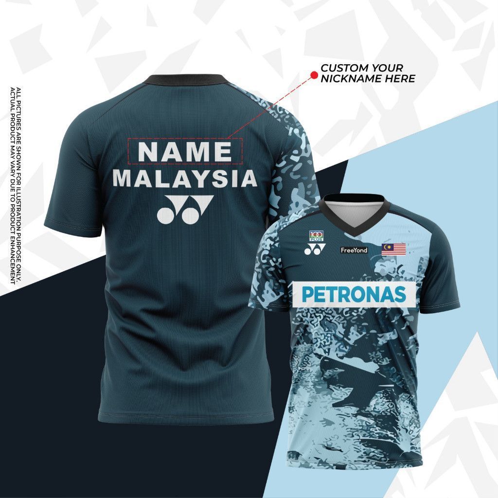 Áo thun BADMINTON Malaysia, Áo thun BADMINT Malaysia