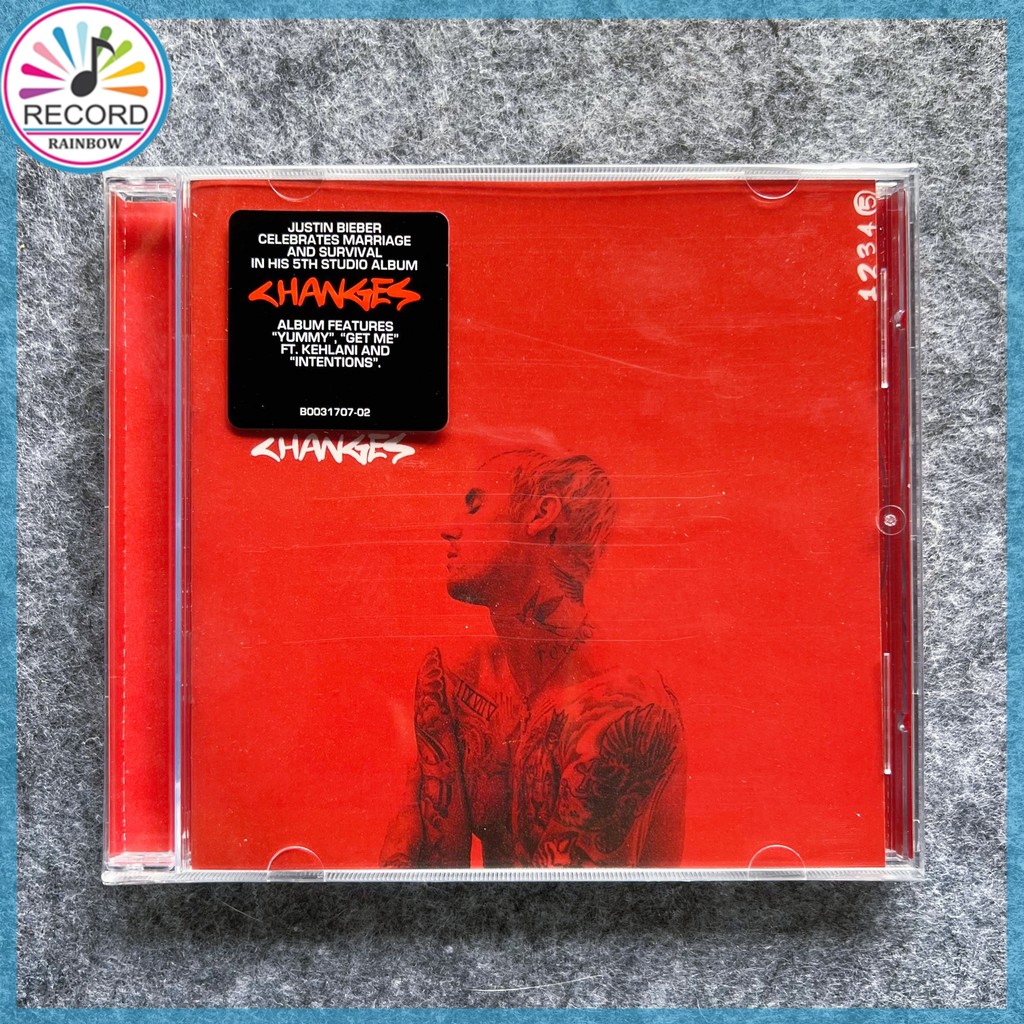 Justin Bieber Changes Original CD Brand New Album [Sealed]