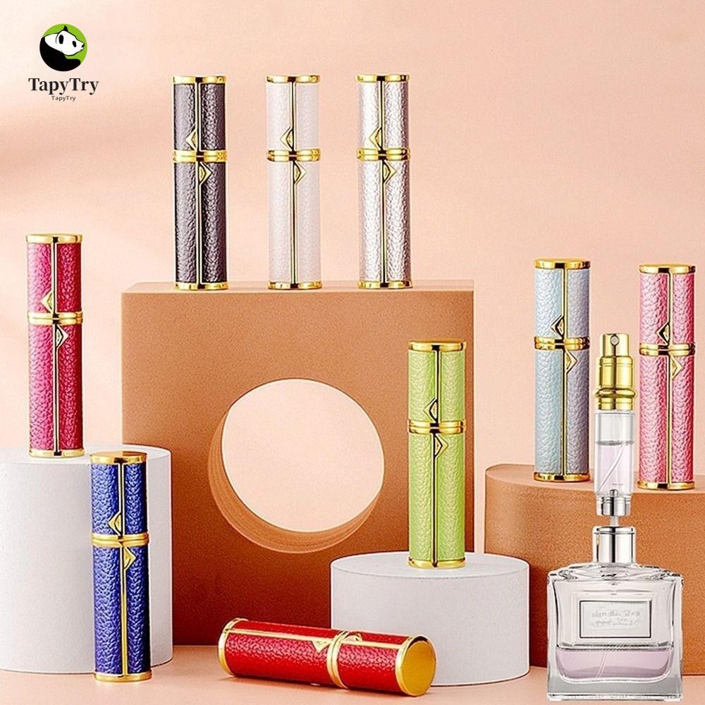 Chai Nước Hoa ALISON Đáy, Nước Hoa Cao Cấp 5ml Chai Xịt Da Thật, Quà Tặng Kem Dưỡng Ẩm Cologne Fine 