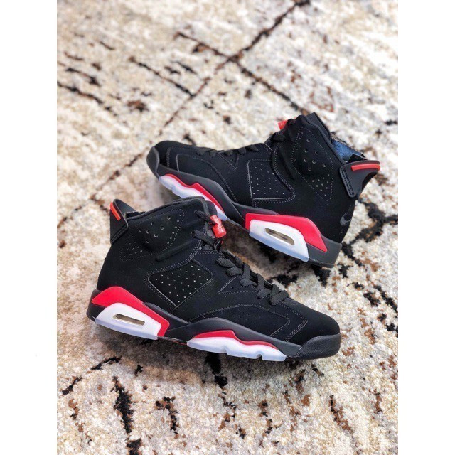 Air jordan 6 đen đỏ 3M phản quang AIR JORDAN 6 OG Hồng ngoại đen F78V ISKL IQ7R