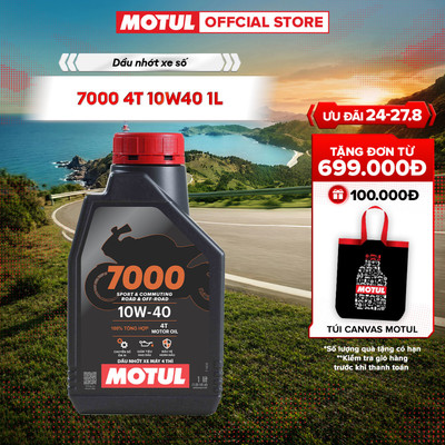 Dầu nhớt xe máy MOTUL 7000 4T 10W40 1L