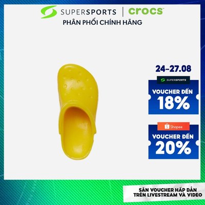 Phụ Kiện Charm Crocs Mini 3D Classic Clog Yellow - 10013789