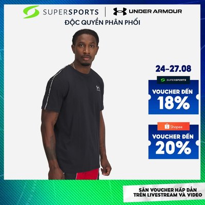 Áo Thun Nam Under Armour Icon Heavyweight Taping - 1390300-001 ADS16