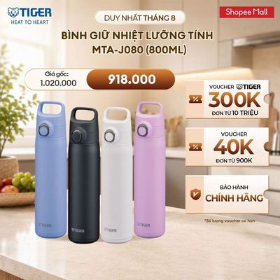 Bình Giữ Nhiệt Lưỡng Tính Tiger MTA-J080 (800ml)