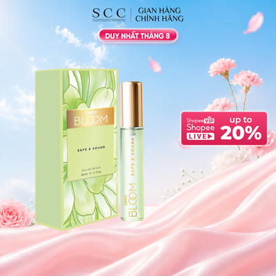 Nước Hoa Nữ CINDY BLOOM Safe & Sound Hương Thanh Thuần Trong Trẻo 10ml