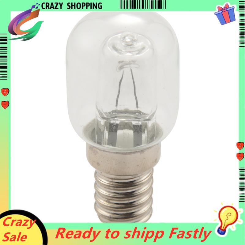 Bóng đèn nhiệt độ cao E14 500 độ 25W Bóng đèn lò nướng bong bóng Halogen E14 250V 25W Bóng đèn thạch