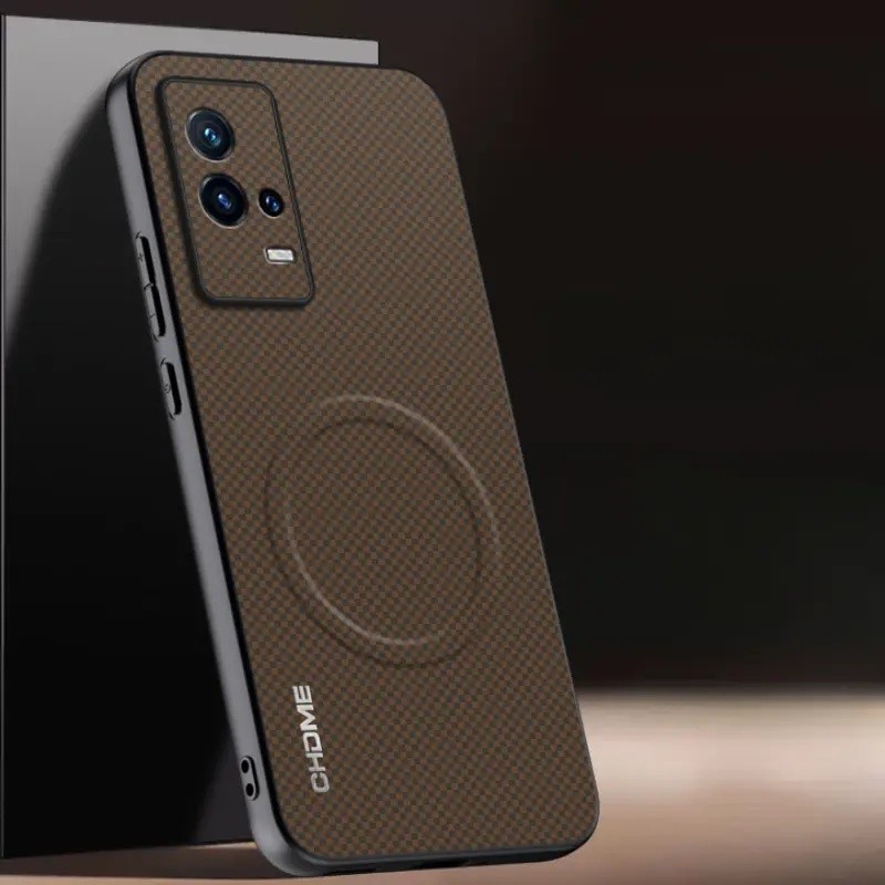 Bao Da PU Từ Tính Cho Vivo iQOO 8 iQOO 8 Pro Có Họa Tiết Ốp Lưng Silicon Bảo Vệ Điện Thoại Cho Vivo 
