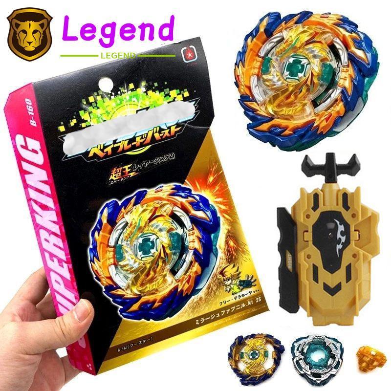 Flame Bey Burst B-167 Mirage Fafnir có hộp phóng Bộ đồ chơi Quay