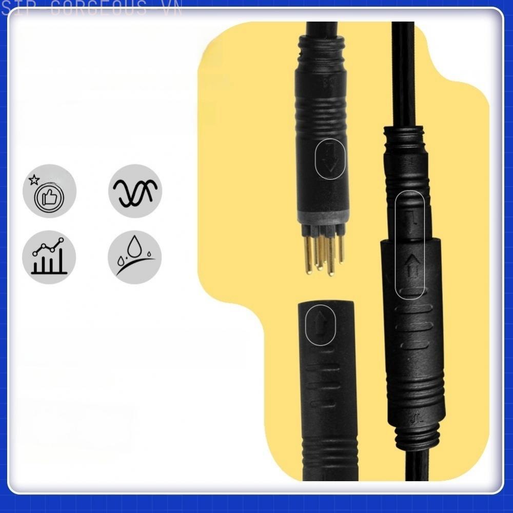 [FUXIN]9Pin Waterproof Motor Cable 400mm Length for Ebike Scooter Bicycle E-Motor Setup