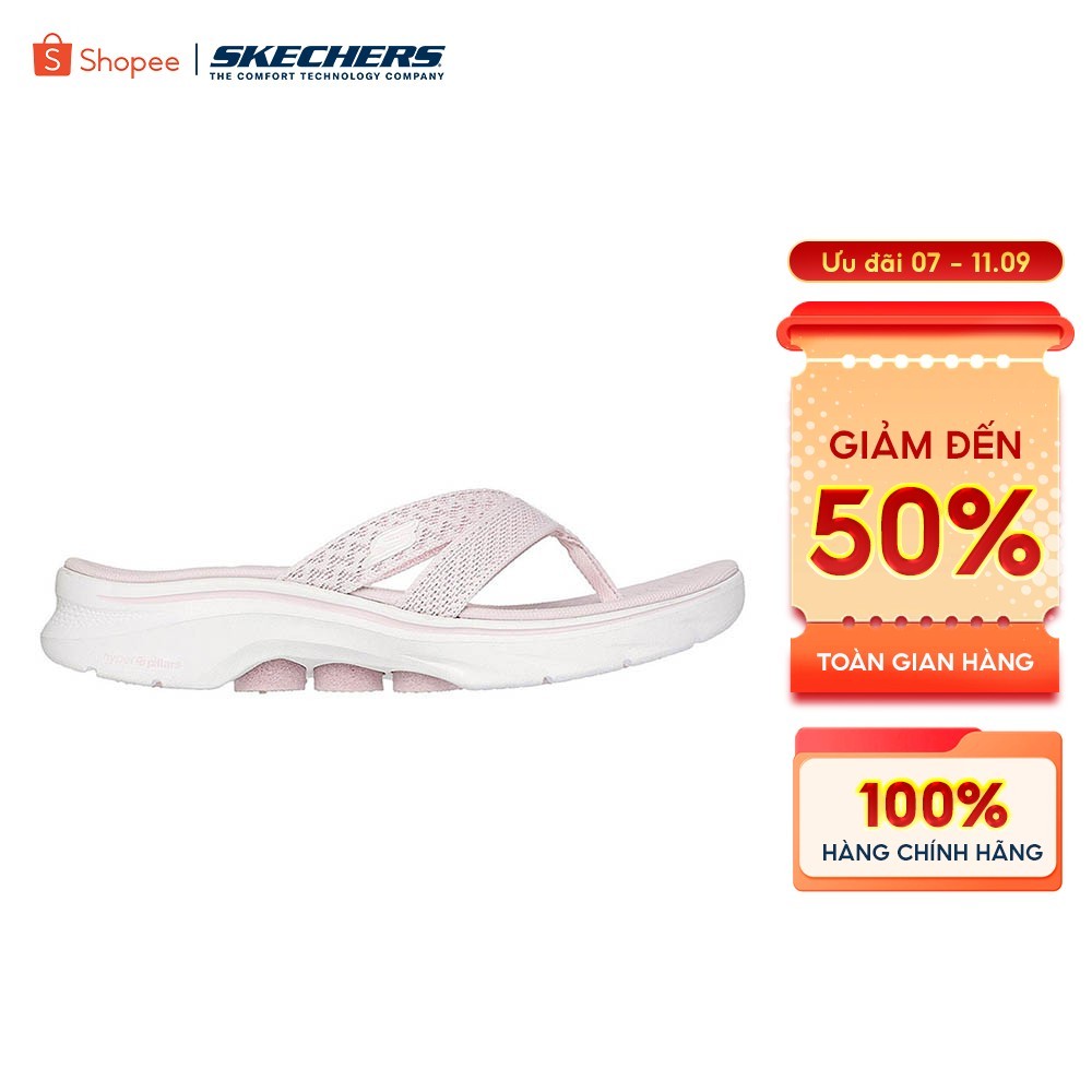 Xăng Đan/Dép Nữ Skechers On-The-GO GOwalk 7 Sandal Avery Đi Bộ - 141058-BLSH Goga Mat Online Sale