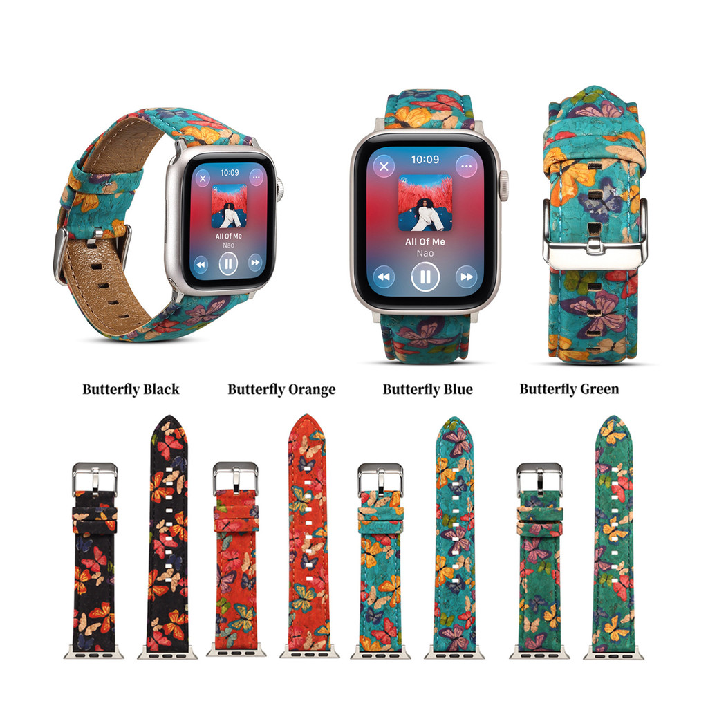Dây đeo đồng hồ cho Apple Watch Apple Watch Dây đeo iwatch Dây đeo cổ tay hình bướm cổ điển iwatch c