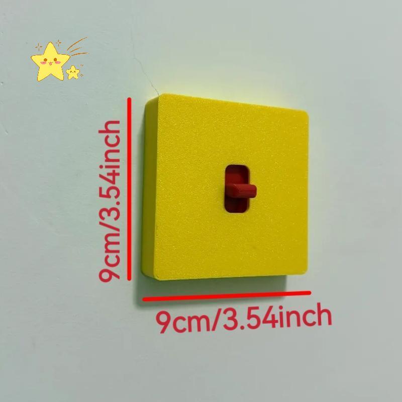 [JBTH] Bảng điều khiển trang trí 86 công tắc in 3D Tấm công tắc tường Dopamine đáng yêu để trang trí