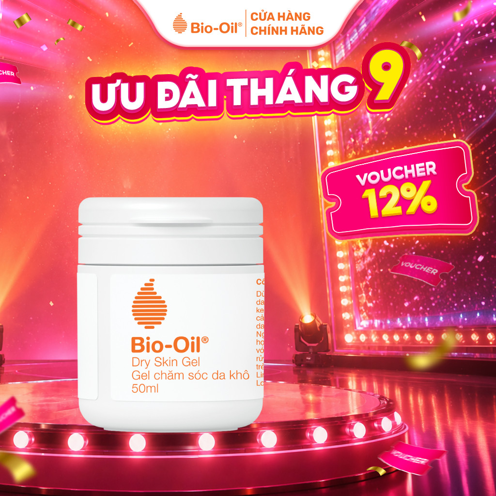 Gel chăm sóc da chuyên biệt dành cho da khô - BIO-OIL DRY SKIN GEL (lọ 50ml)