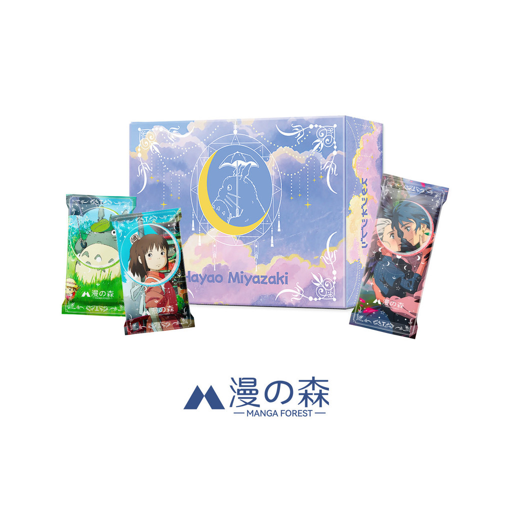 【Fast shipping】blind box ghibli ghibli postcard ghibli decor Mô hình tượng hộp mù
