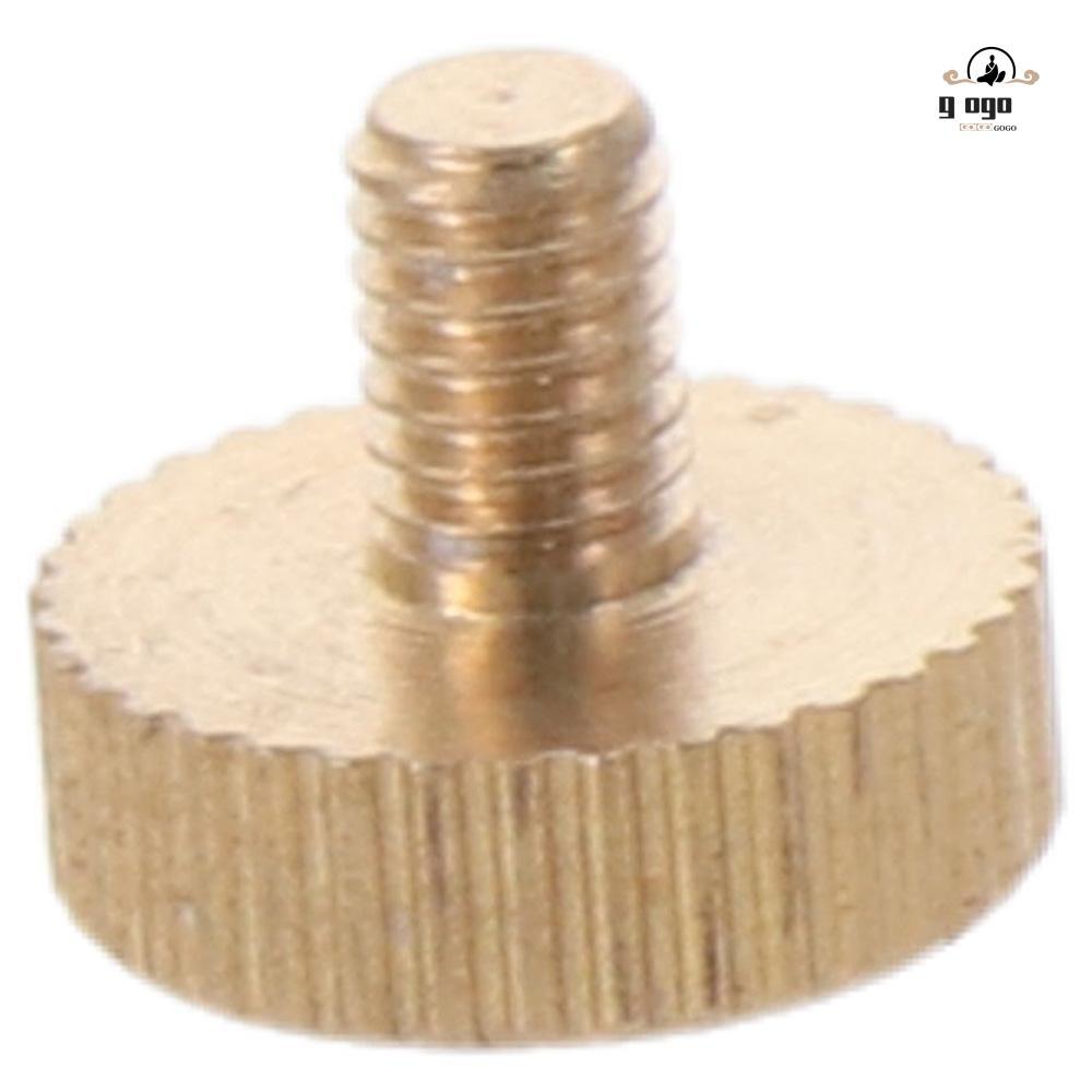 GOGOU 5 Đầu phẳng, Vít ngón tay cái có khía bằng đồng M4x 6-14mm, Vít nâng tay PC