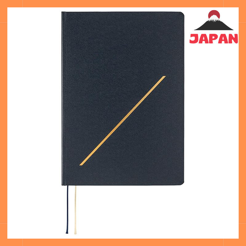 Hobonichi Techo 2026 HON Slash (Navy) [A5/1 Page per Day/January/Monday Start]