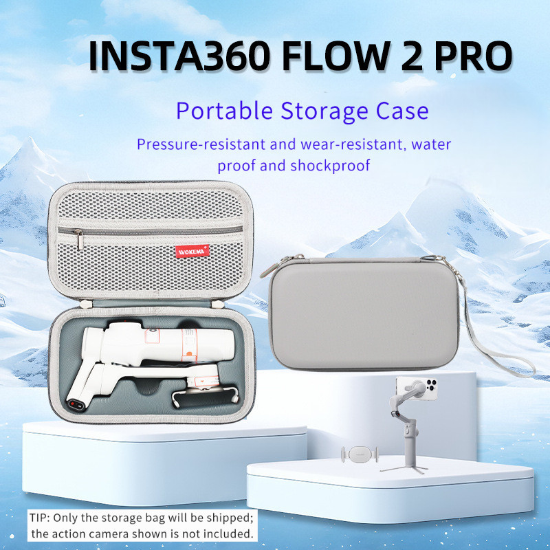 (Còn Hàng) Dành Cho Hộp Đựng Di Động Insta360 Flow 2 Pro, Vỏ Túi Xách