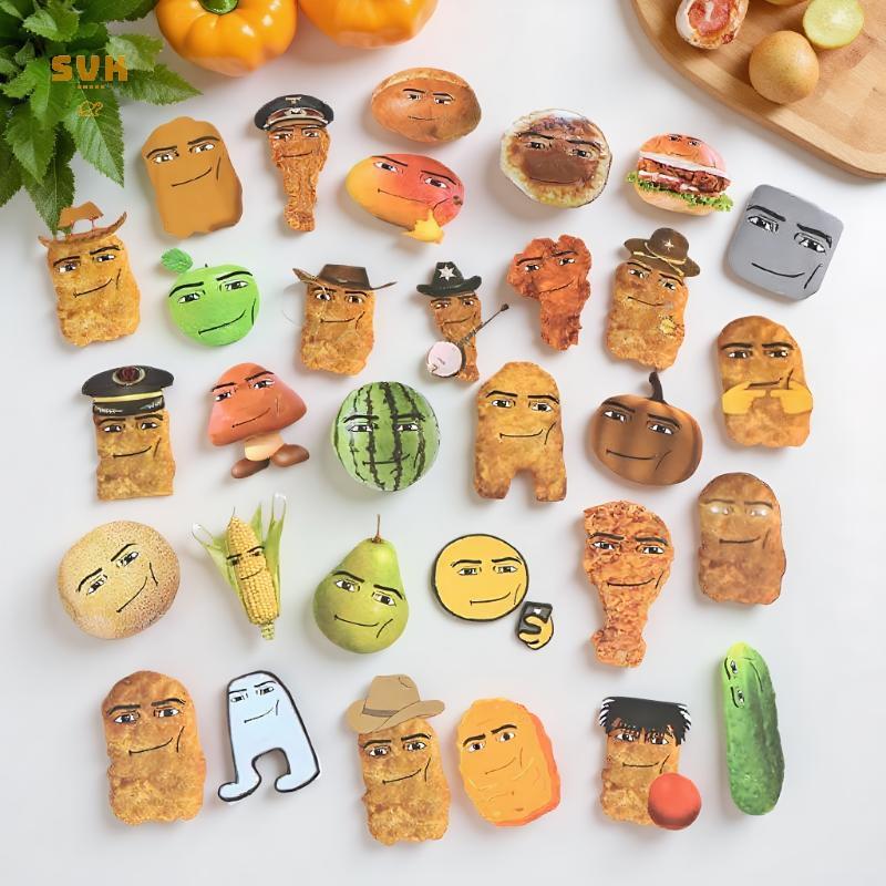 [SVK] 58 Chiếc Robloxs Face Winning Smile Chicken Nugget Meme Dán Điện Thoại Thẩm Mỹ Laptop Xe Máy Q