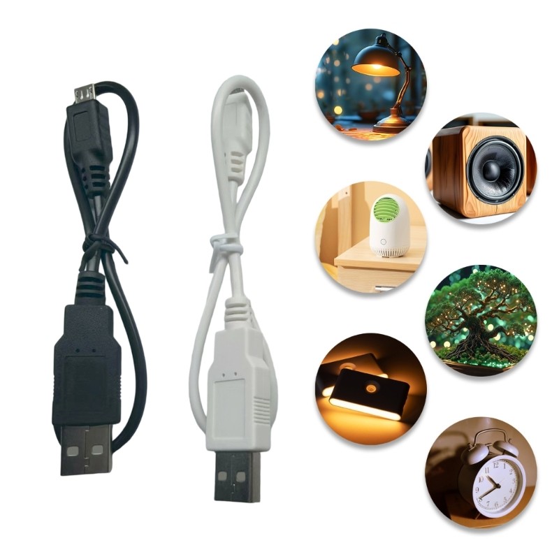 Cáp Sạc USB WU Cho Tai Nghe QC35 QC45 QC20 Cáp Sạc Nhanh
