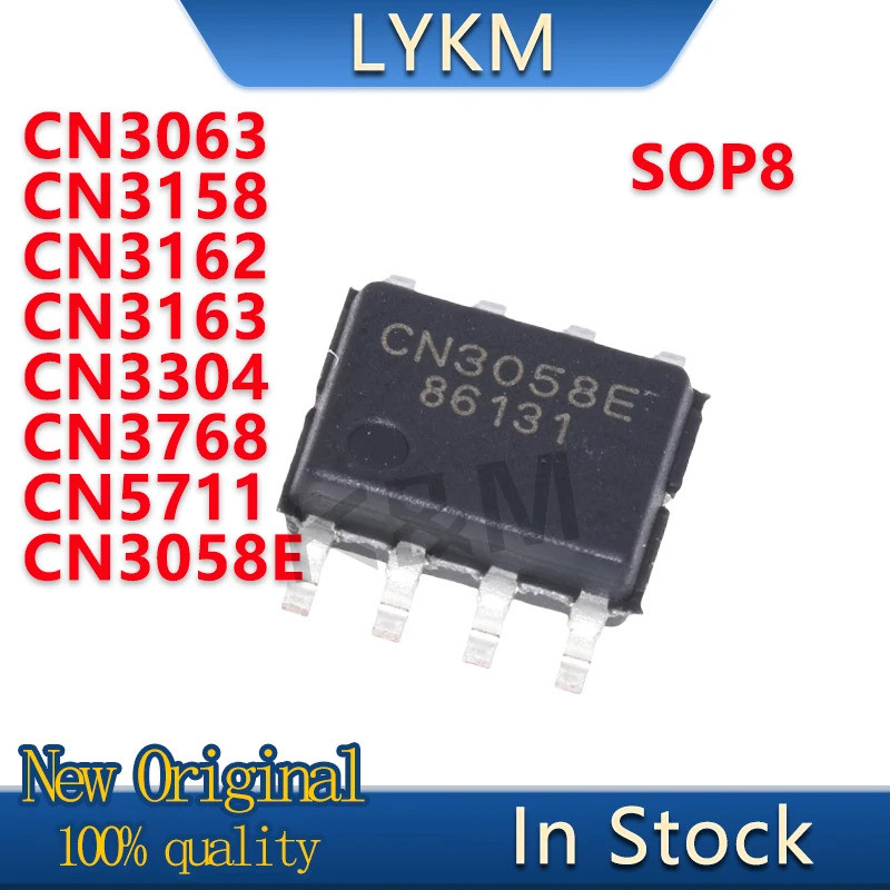 10 / Chiếc Mới Chính Hãng CN30058E CN3768 CN3063 CN5711 CN3158 CN3162 CN3163 CN3304 SOP8 chip Quản L
