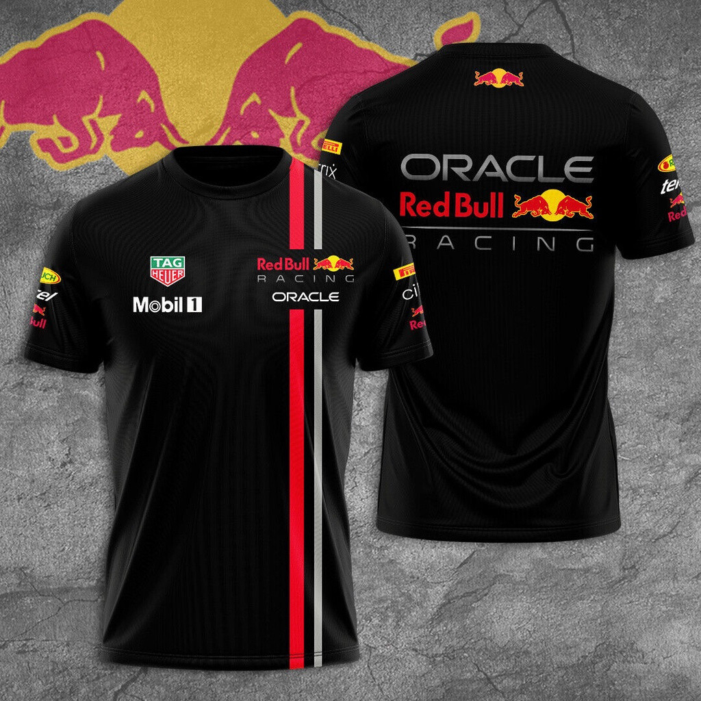 Áo thun Red Bull Racing 2022, Red Bull F1, Công thức 1, Tag Heuer Mobil 1 Áo sơ mi