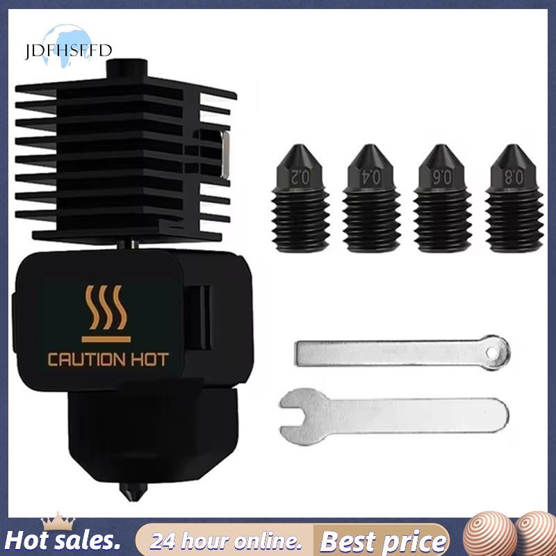 [jdfhsffd] Bộ Hotend cho A1 / A1 Mini với 0,2 / 0,4 / 0,6 / 0,8mm Vỏ silicon vòi phun thép cứng Hote
