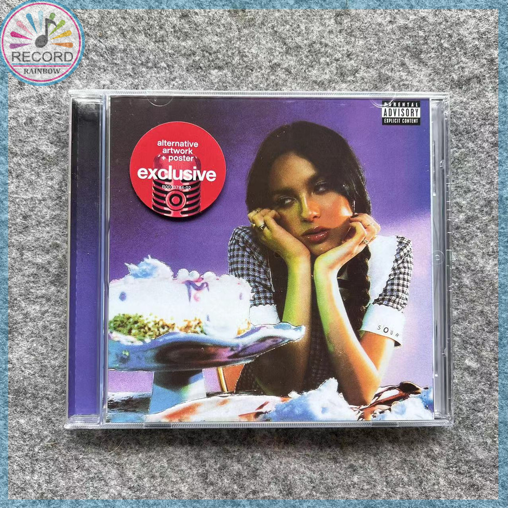 Olivia Rodrigo SOUR Target Exclusive Alternative Artwork + Poster Brand New [Sealed] VNOTT
