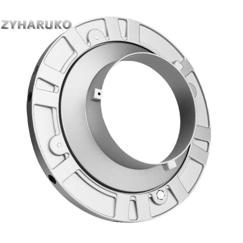 ZYARUKO Độ bền Kim loại Bowen Mount Softbox Speedring Mount cho Flash Studio Chụp ảnh ngoài trời Dễ 