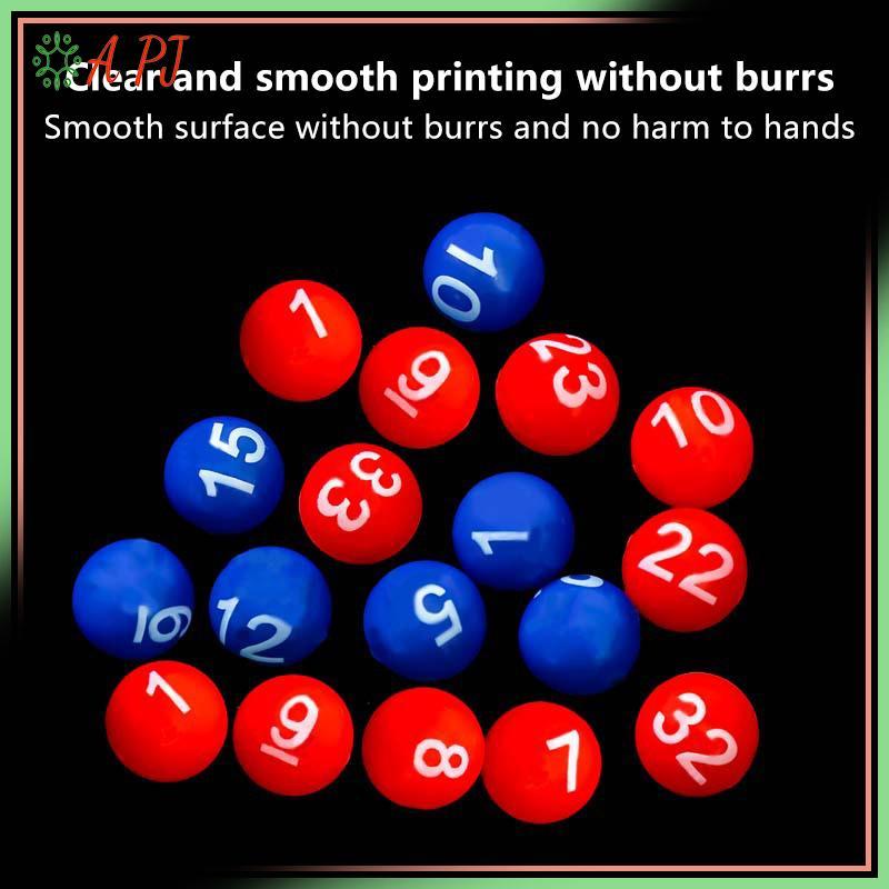 [APJ] Luy Lottery Toy Number Piing Machine Mini Lottery Bingo Games Shake Luy Ball Entertainment Boa