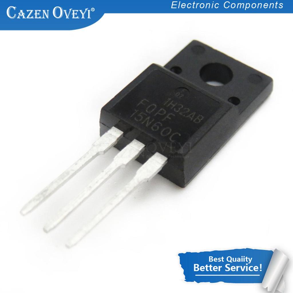 10 Cái / lốc FQPF15N60C 15N60 TO-220F Còn Hàng